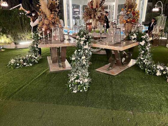 باغ تالار عروسی در تهران